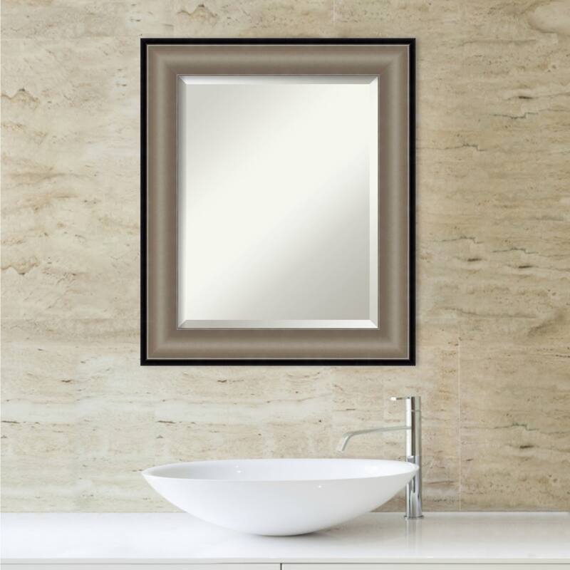 Beveled Bathroom Wall Mirror - Imperial Frame