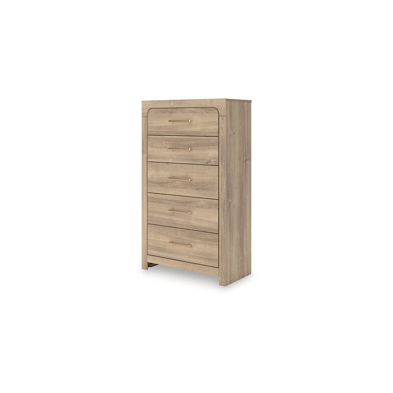 Signature Design by Ashley Prandefort Light Brown Chest of Drawers