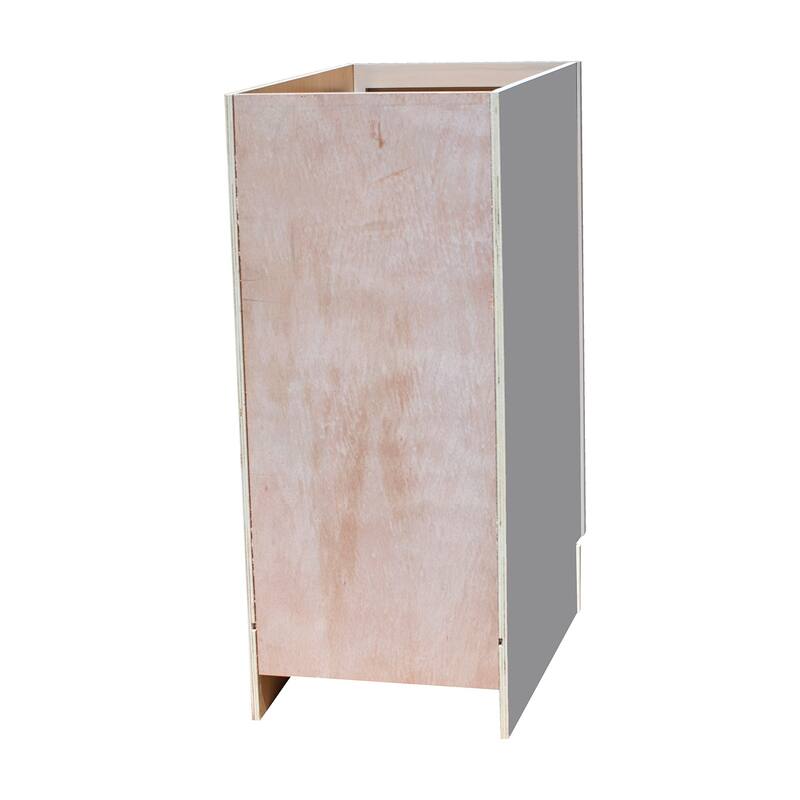 White Shaker 3 Drawer Kitchen Base Cabinet