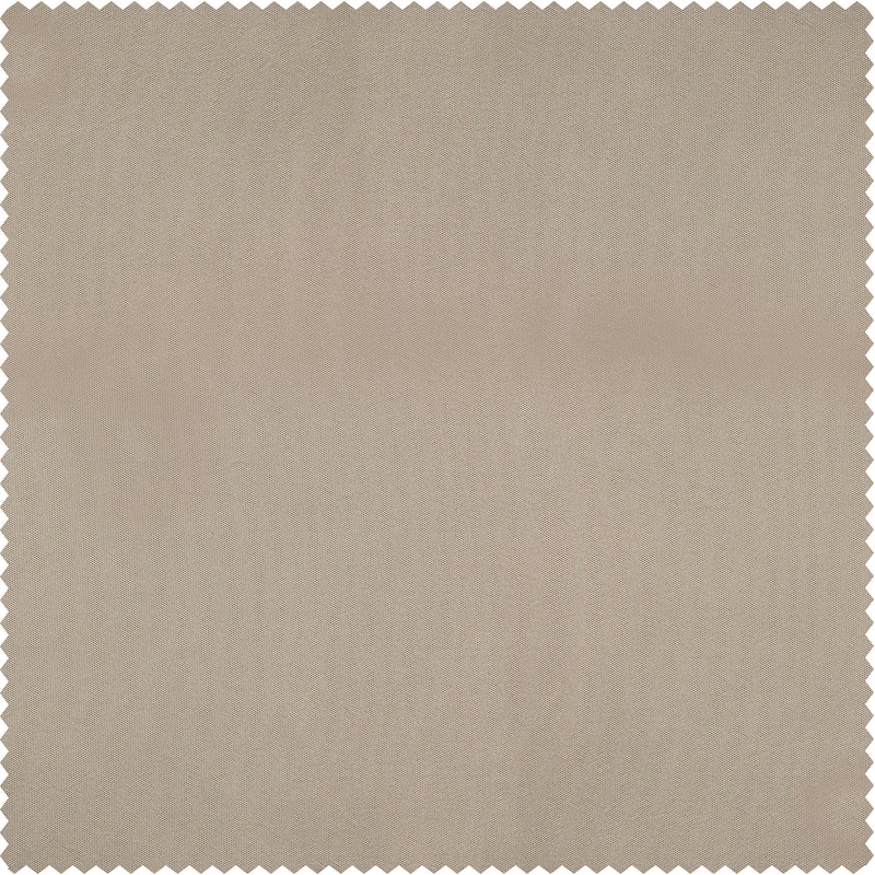 Exclusive Fabrics Single Ruched Faux Solid Taffeta Curtain (1 Panel)