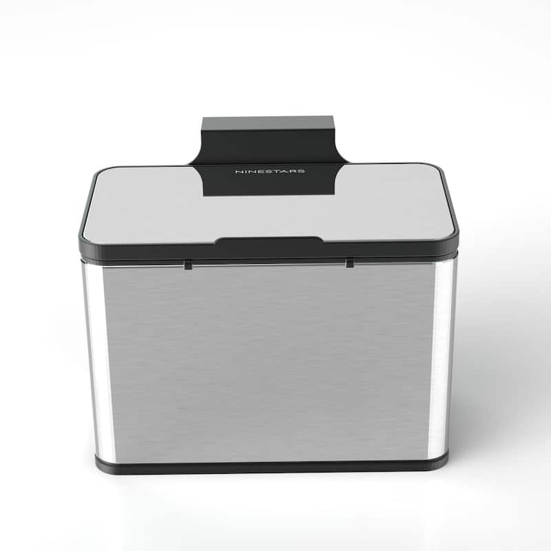 NINESTARS Kitchen Compost Caddy Trash Can 0.8 Gallon