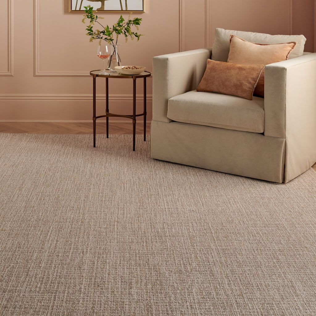 Martha Stewart by SAFAVIEH, Handmade Lumturie Solid Wool Rug