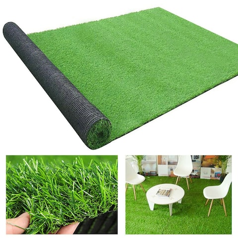 Artificial Grass Turf Area Rug Lawn Indoor Outdoor Landscape Fake Grass