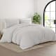 Soft Essentials Rugged Stripes Ultra Soft Oversized 3-piece Duvet Cover Set