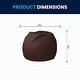 preview thumbnail 94 of 191, Small Refillable Bean Bag Chair for Kids and Teens