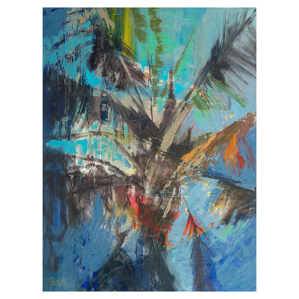 Palm Sunday by Beth Forst Canvas Art Print