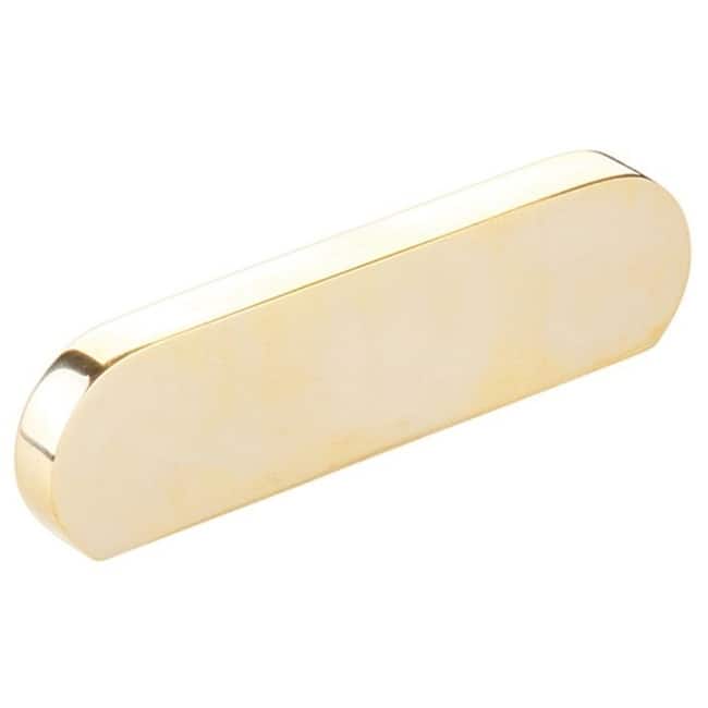 Schaub and Company 10041 Cafe Modern 3" Center to Center Oval Pill - Unlacquered Brass