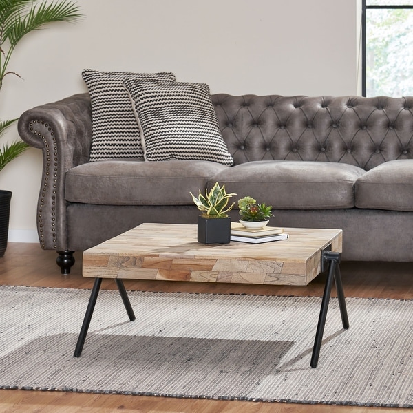 Gurley Mango Wood Coffee Table by Christopher Knight Home. Opens flyout.