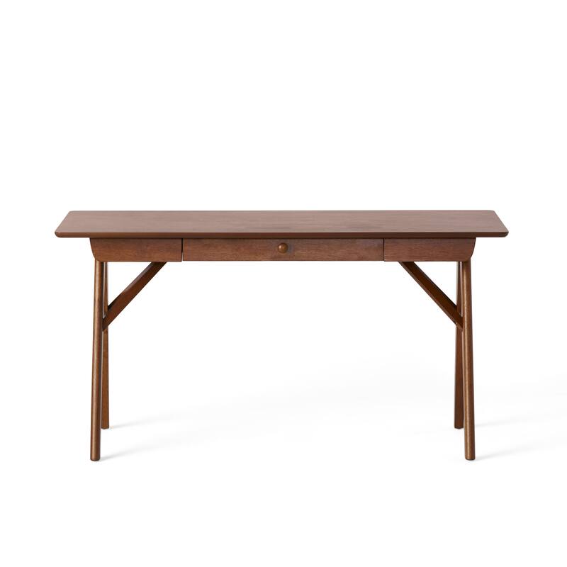 Vienna Modern Faux Wood Desk with Veneer by Christopher Knight Home