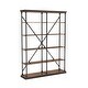 preview thumbnail 8 of 8, Marcin Transitional 58-inch 5-Shelf Metal Bookcase by Furniture of America