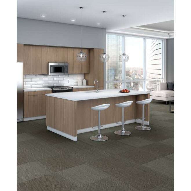 Shaw Philadelphia Commercial Practical 24" x 24" Glue Down Carpet Tile