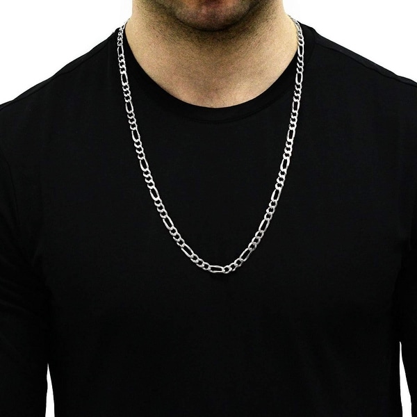 Mens figaro silver chain clearance