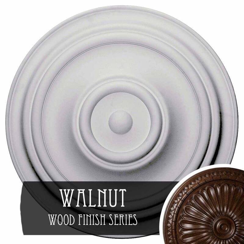 31 1/2"OD x 2 1/2"P Traditional Ceiling Medallion