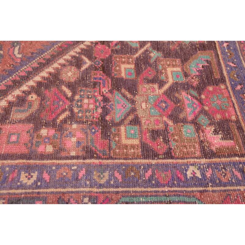 ECARPETGALLERY Hand-knotted Antalya Vintage Copper Wool Rug - 4'5 x 6'5