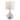 SAFAVIEH Lighting 24-inch Brooks Glass Table Lamp - 13" x 13" x 24"