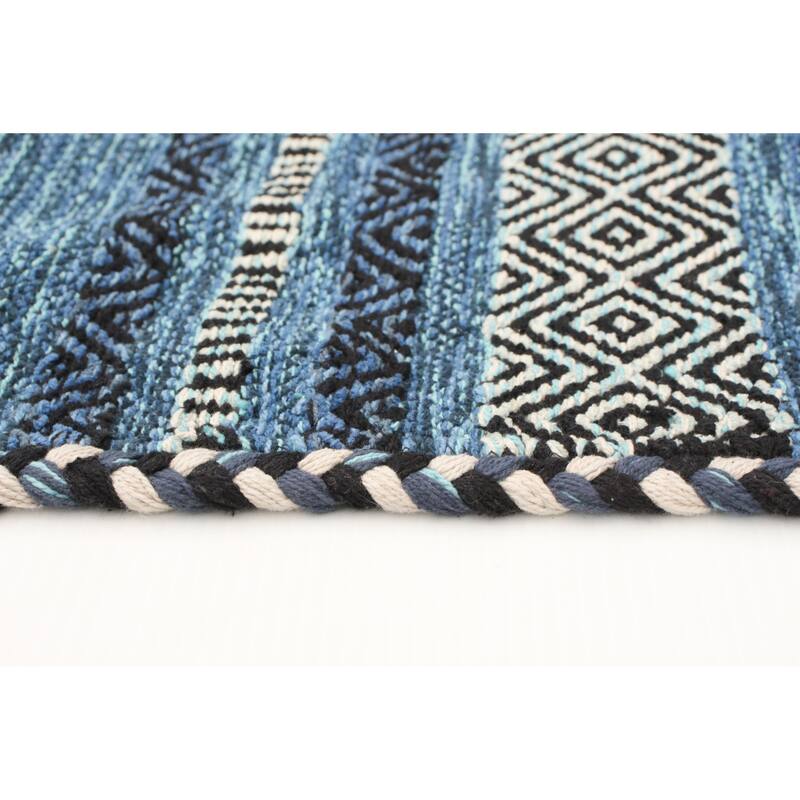 ECARPETGALLERY Arizona Flat-weave Wool Kilim Area Rug