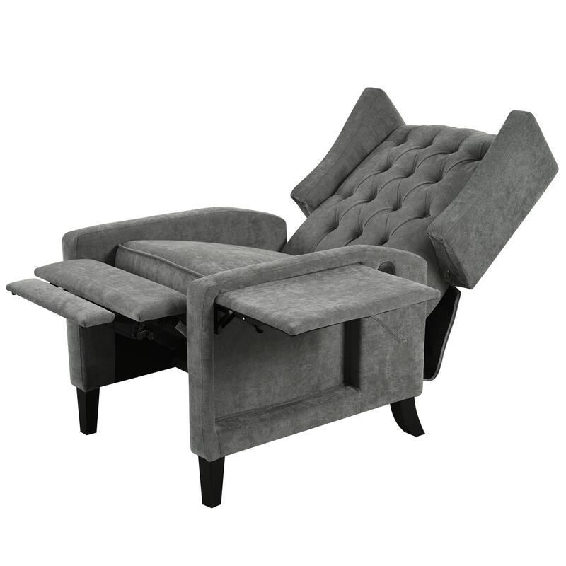 Recliner Chair with Side Table & USB Ports