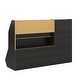 preview thumbnail 9 of 18, Ameriwood Home Tyler Kids Extra Large Book and Toy Storage Organizer, Black Oak