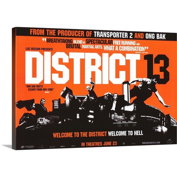 Solid-Faced Canvas Print entitled District B13 (2004)