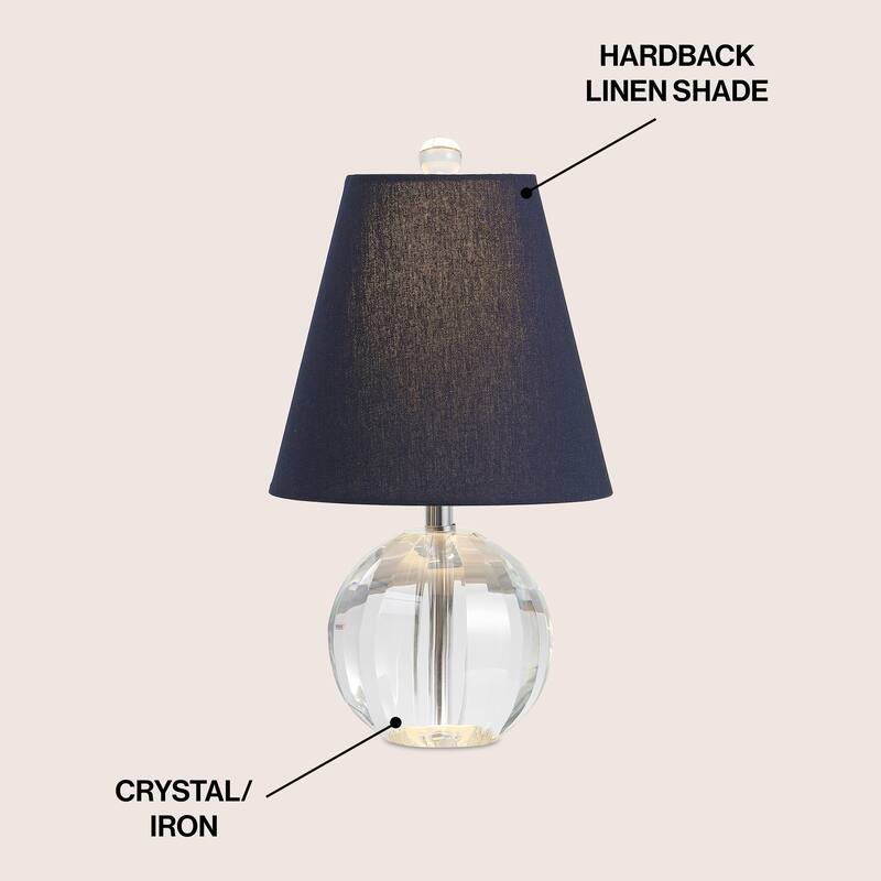 Astra 17.75" 2-Light Modern Bohemian Resin/Iron/Frosted Glass Danish Cactus LED Table Lamp, by JONATHAN Y