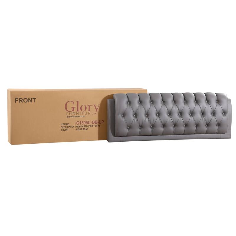 Glory Furniture Marilla Upholstered Bed