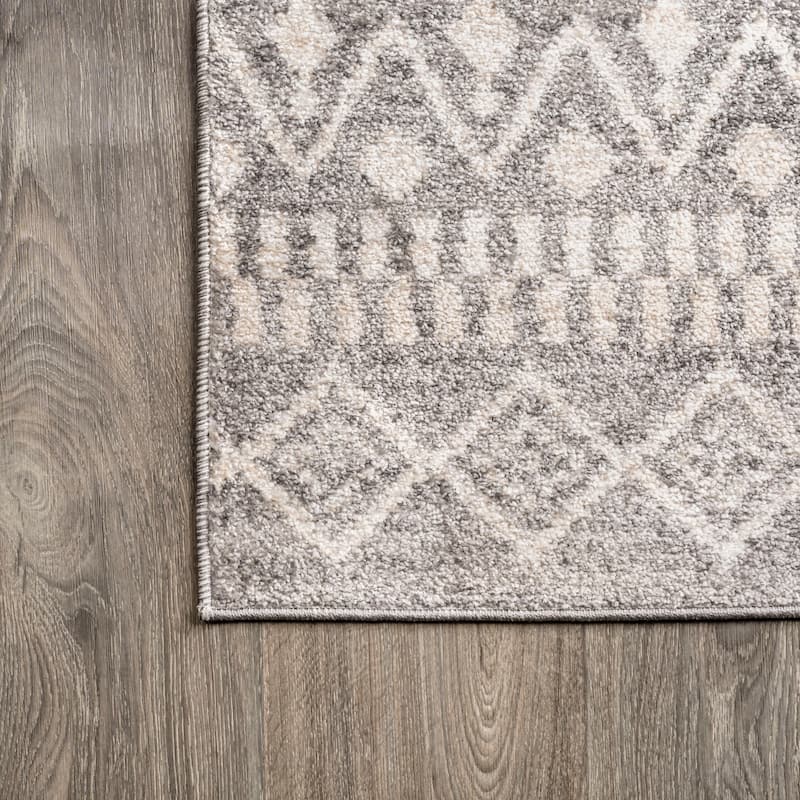 JONATHAN Y Bhalil Berber Geometric Stripe Area Rug