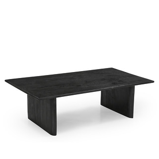 Grackle Solid Wood Coffee Table- Black - 53" X 28" - Bed Bath & Beyond - 40312160