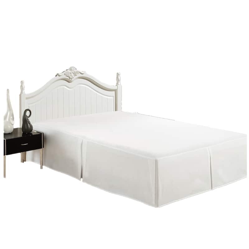 Marina Decoration Soft Hotel Quality All Season Deep Pocket Dust Ruffle 16 Inch Drop Solid Tailored Rayon from Bamboo Bed Skirt