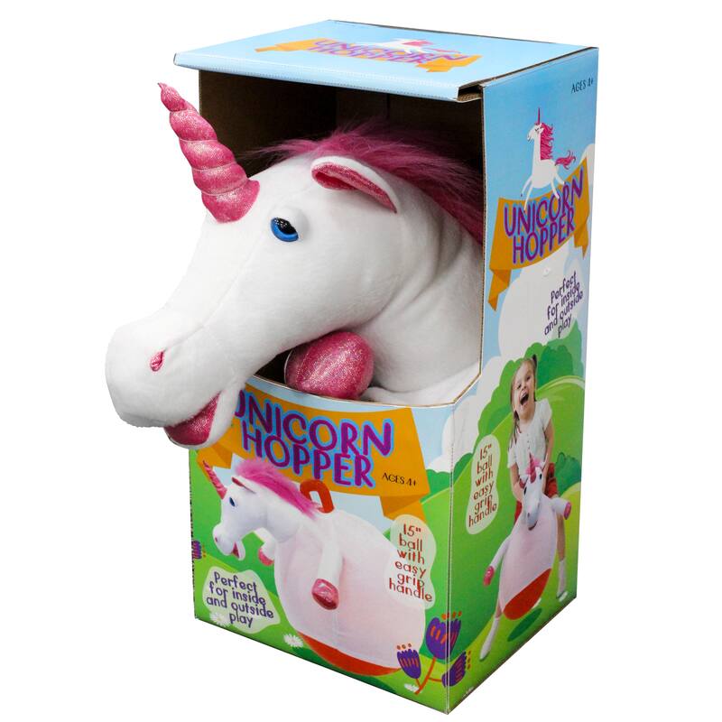 Hoppy Unicorn - 24"Lx15"Wx21"H