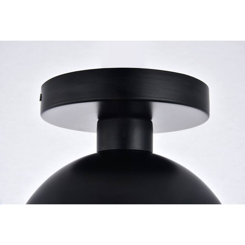 Clear Glass 1-light Flush Mount