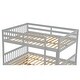 preview thumbnail 27 of 54, Full Size Bunk Bed with Ladder and Safety Rails