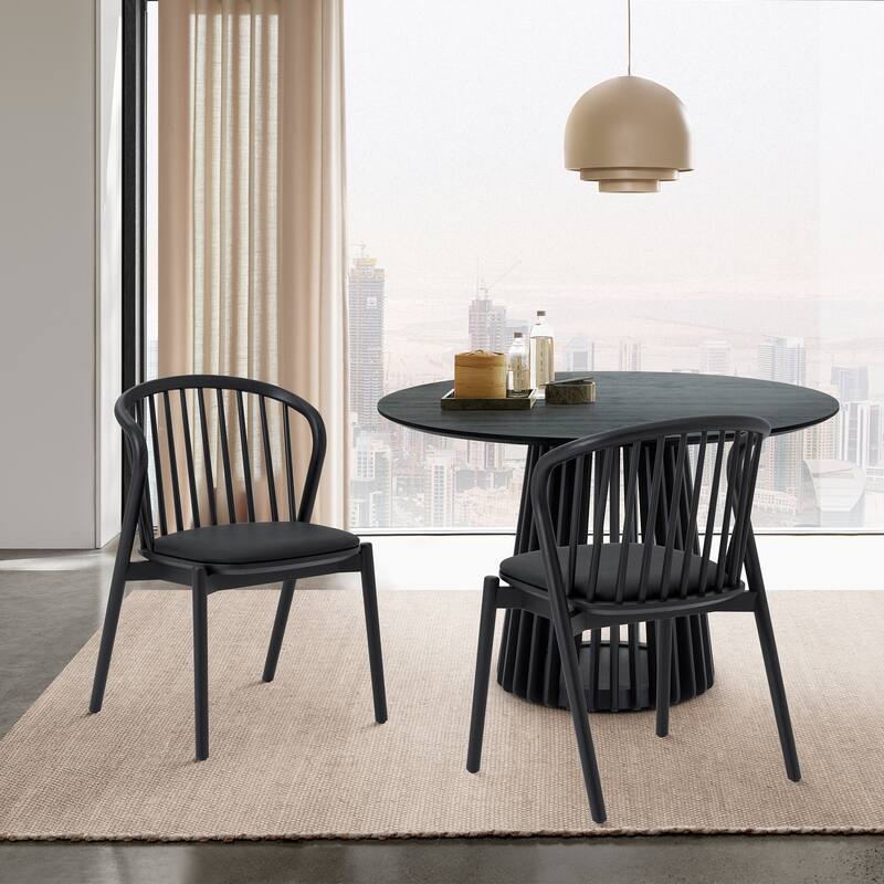 Pasadena Echo 6 Piece Round Dining Set with Buffet