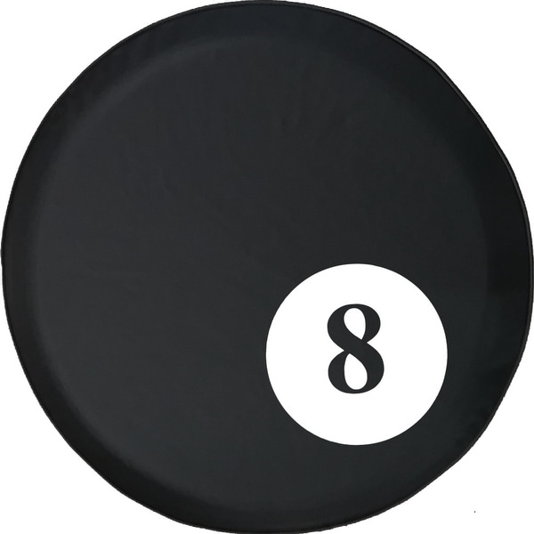 Spare Tire Cover Eight Ball Pool Billiards 4X4. Opens flyout.