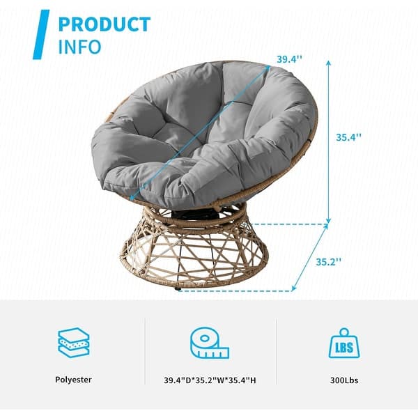 Housse Coussin Exterieur Papasan Folding Chair Randolph Indoor