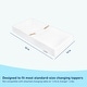 preview thumbnail 2 of 8, Graco Premium 4-Sided Contour Changing Pad - White