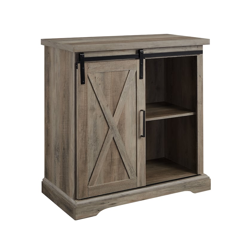 Middlebrook Wind Gap 32-inch Sliding Barn Door Cabinet
