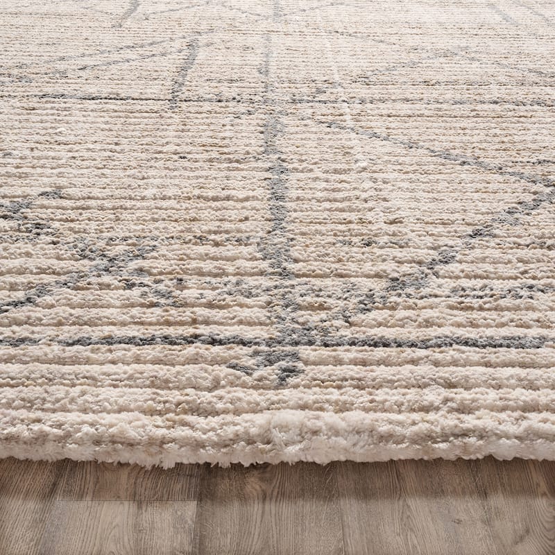 Gertmenian Olbia Moroccan Modern Bohemian Neutral Geometric Area Rug Collection