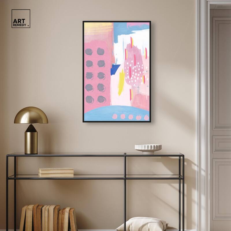 Doll Memories - Pretty blue Canvas by Art Remedy