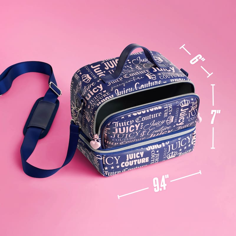 Juicy Couture Signature Chill Cooler Bags - 9.4" x 7" x 6"