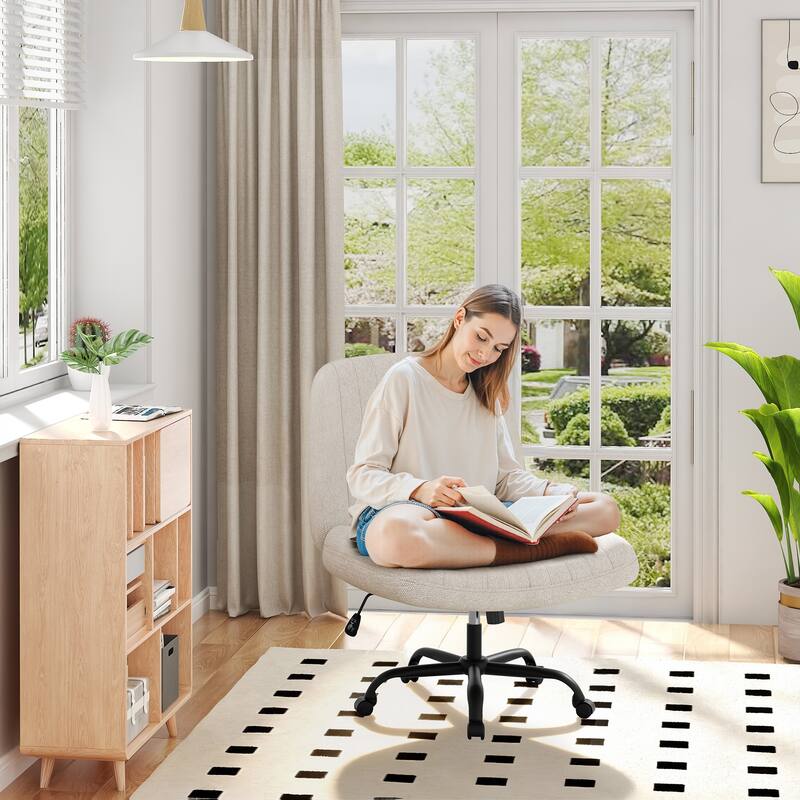 Futzca Swivel Office Ergonomic Chair with Adjustable Height & Tilt