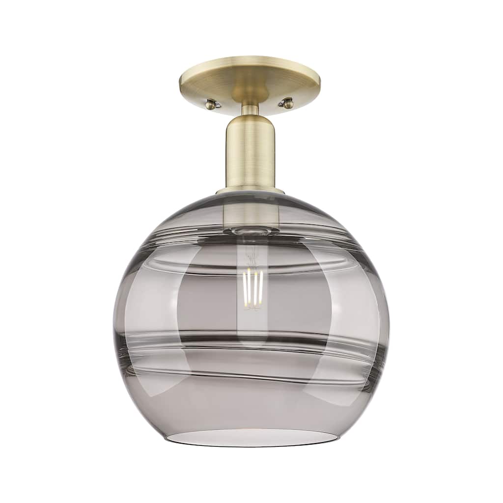 Innovations Lighting Endless Possibilities Arcadia - Rochester - 1 Light 10" Semi-Flush Mount