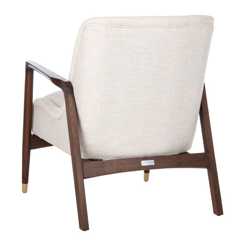 SAFAVIEH Couture Aila Mid-Century Accent Chair - 27.2" W x 29.5" L x 32.3" H - 27Wx29Dx32H