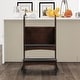 preview thumbnail 14 of 61, Kids Wooden Kitchen Step Stool with Safety Rails and Anti-Slip Mat, Kids Countertop Step Stools for Kids Step to it Espresso