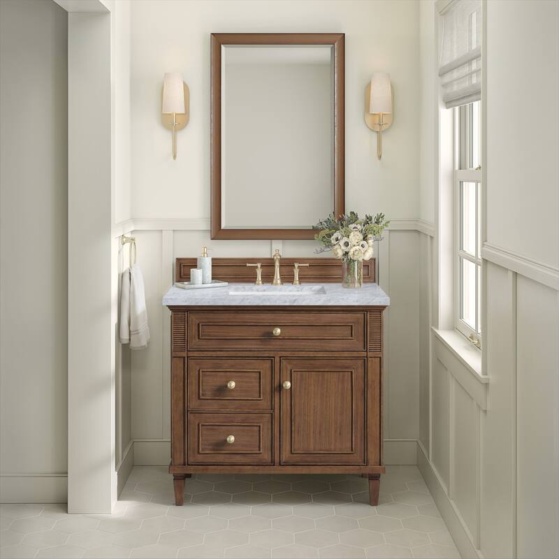 James Martin Vanities 424-V36-3CAR Lorelai 36" Single Basin Wood
