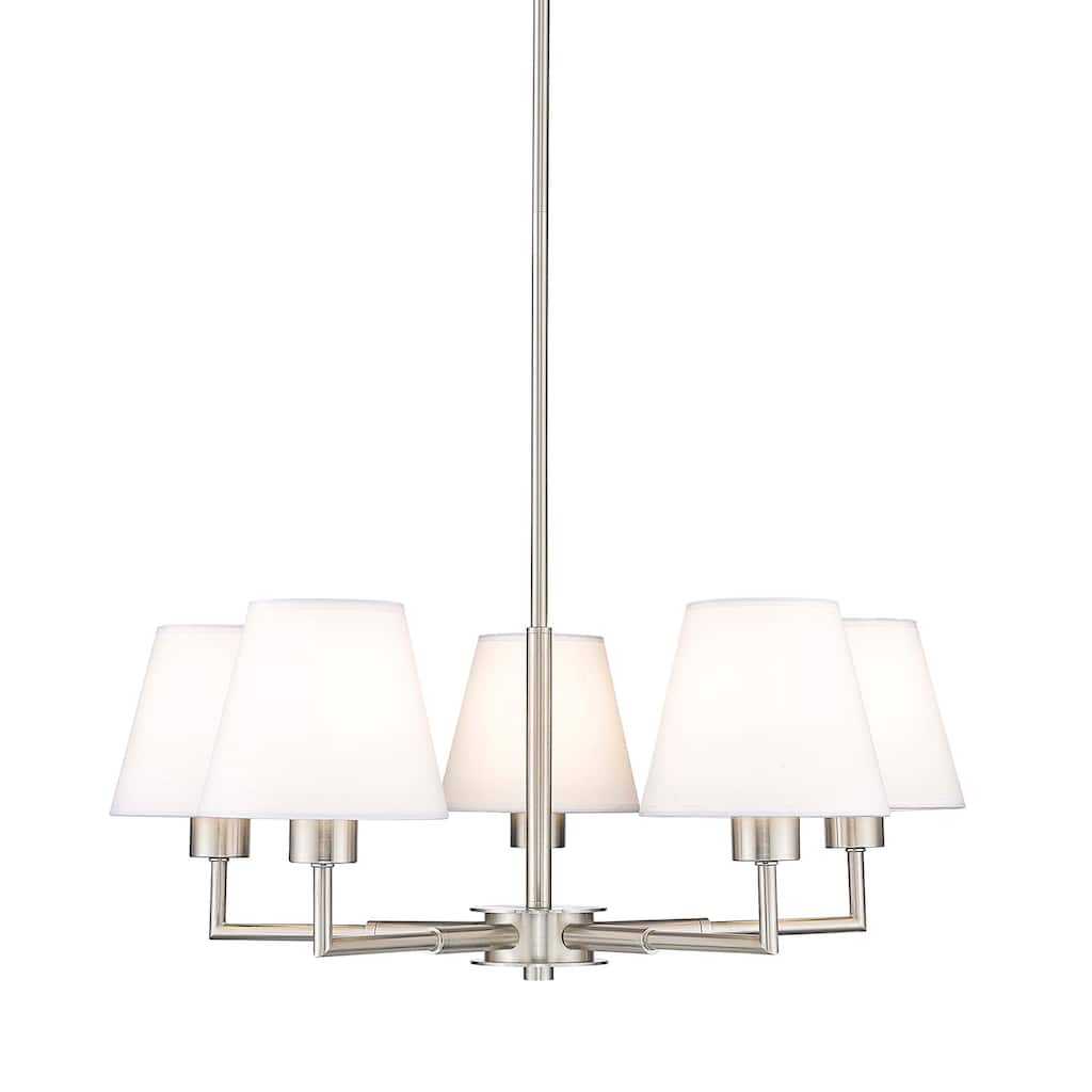 Z-Lite 744-26R Leila 5 Light 26" Wide Chandelier