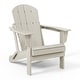 preview thumbnail 97 of 166, Laguna Fade Resistant All Weather Outdoor Patio Folding Adirondack Chair Sand