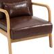 Option Coffee/PU/Natural Wood