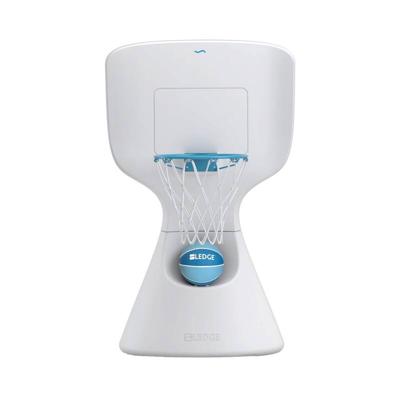 Ledge Lounger Hoopstr Poolside and in-Pool Basketball Game Hoop with Ball