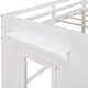 preview thumbnail 24 of 27, Twin Low Loft Bed wPlayhouse, Shelf, Drawers, Window, Ladder, Guardrail