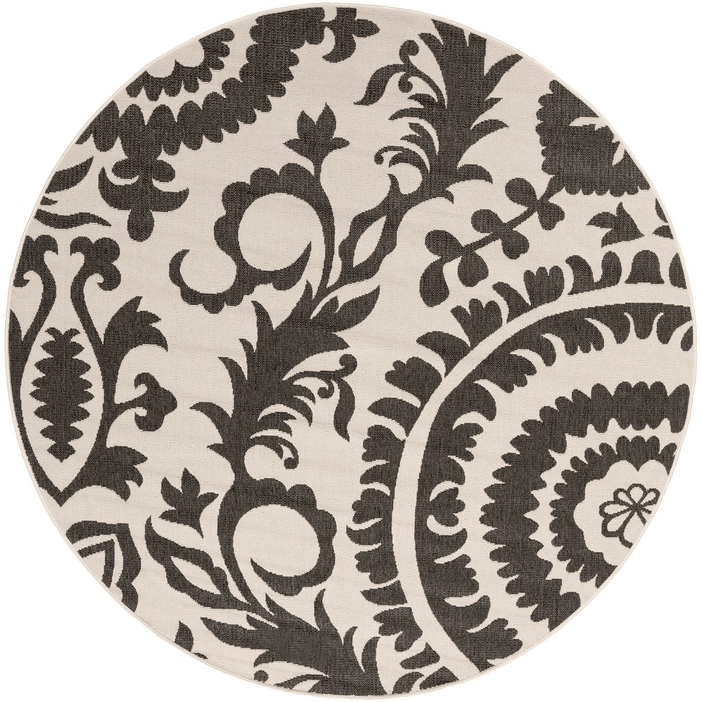 Livabliss Nina Contemporary Floral Indoor/Outdoor Area Rug
